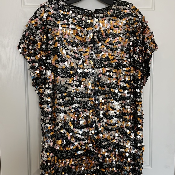 Sequined shift dress - Picture 3 of 4